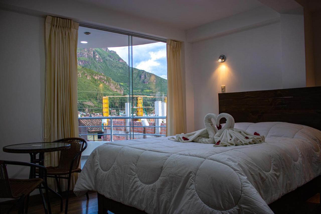 Hotel Los Laureles Calca Exteriör bild